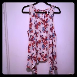 Womens Tank Top Blouse